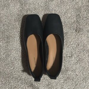 Black Leather Women's Shoes